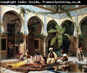 unknow artist Arab or Arabic people and life. Orientalism oil paintings 07